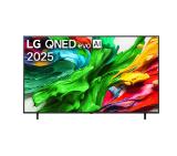 LG 75QNED85A3C, 75" 4K QNED HDR Smart TV, 3840x2160, 120Hz Native (VRR 144Hz), DVB-T2/C/S2, ?8 AI, HDR 10 PRO, webOS 25 ThinQ, 4K Upscaling, WiFi 6, Dolby Vision, FreeSync, Google Cast, Bluetooth 5.3, AirPlay 2, LAN, CI, HDMI, SPDIF, 2 pole Stand