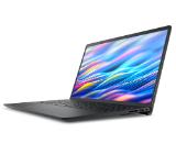 Dell 15 DC15250, Intel Core i7-1355U (10 cores, up to 5.00 GHz), 16" FHD (1920x1080) 120Hz, 250nits WVA AG, 16GB, 16GBx1, DDR4, 2666 MT/s, 512GB M.2 PCIe SSD, Intel UHD Graphics, Cam and Mic, Wi-Fi 6, Bulgarian Kb, Ubuntu, Carbon Black (Plastic), 3Y PS