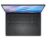 Dell 15 DC15250, Intel Core i7-1355U (10 cores, up to 5.00 GHz), 16" FHD (1920x1080) 120Hz, 250nits WVA AG, 16GB, 16GBx1, DDR4, 2666 MT/s, 512GB M.2 PCIe SSD, Intel UHD Graphics, Cam and Mic, Wi-Fi 6, Bulgarian Kb, Ubuntu, Carbon Black (Plastic), 3Y PS