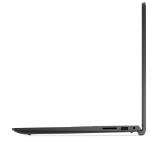 Dell 15 DC15250, Intel Core i7-1355U (10 cores, up to 5.00 GHz), 16" FHD (1920x1080) 120Hz, 250nits WVA AG, 16GB, 16GBx1, DDR4, 2666 MT/s, 512GB M.2 PCIe SSD, Intel UHD Graphics, Cam and Mic, Wi-Fi 6, Bulgarian Kb, Ubuntu, Carbon Black (Plastic), 3Y PS