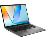 Asus Vivobook S M3407KA-SF030,AMD Ryzen 5 AI,14.0 OLED WUXGA(WU) 1920X1200 16:10 Bend+300nits Glare DCI-P3:95% Glare 60 Hz,16GB DDR5 (on BD),1TB SSD,Backlit Chiclet Keyboard with Num-key, No OS, Matt Grey, AI PC +Backpack