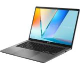 Asus Vivobook S M3407KA-SF030,AMD Ryzen 5 AI,14.0 OLED WUXGA(WU) 1920X1200 16:10 Bend+300nits Glare DCI-P3:95% Glare 60 Hz,16GB DDR5 (on BD),1TB SSD,Backlit Chiclet Keyboard with Num-key, No OS, Matt Grey, AI PC +Backpack