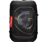 MSI Titan Gaming Backpack, Water resistant  IPX-2, Padded mesh back panel, All laptop up to 18", 51 x 34 x 9cm