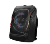 MSI Titan Gaming Backpack, Water resistant  IPX-2, Padded mesh back panel, All laptop up to 18", 51 x 34 x 9cm