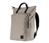 MSI Venture Backpack, For up to 16 inch laptops, Front zipper storage bag, Water-repellent and wear-resistant, Moisture - bacteria proof, Environmentally certification, Desert beige grey, 46 x 40 x 15cm , easily accommodating laptops under 16 inches