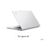 Lenovo ThinkPad X9-14 G1 Aura Edition Glacier White Intel Core Ultra 7 258V, 8C (up to 4.8GHz, 12MB), 32GB LPDDR5x-8533, 1TB SSD, 14" 2.8K (2880x1800) OLED AR, AS, Touch, Integrated Arc Graphics, WLAN, BT, UHD 8MP Cam, Backlit KB, FPR, Win11Pro, 3Y Premi