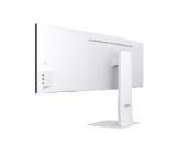 LG 49U950A-W, 49" 32:9 Curved UltraWide Dual QHD 5K 5120x1440 NANO IPS 1ms MBR, 144 Hz, 5ms, 400 cd/m2, 1000:1, HDR400, DCI-P3 98%,  USB Type-C, PD 90W, FreeSync, G-SYNC, PIP, 2 PBP, HDMI, DisplayPort, Speacer 2ch 10W, Tilt, Height, Swivel, Tiltan