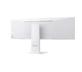 LG 49U950A-W, 49" 32:9 Curved UltraWide Dual QHD 5K 5120x1440 NANO IPS 1ms MBR, 144 Hz, 5ms, 400 cd/m2, 1000:1, HDR400, DCI-P3 98%,  USB Type-C, PD 90W, FreeSync, G-SYNC, PIP, 2 PBP, HDMI, DisplayPort, Speacer 2ch 10W, Tilt, Height, Swivel, Tiltan