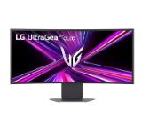 LG 34GX900A-B, 34", OLED UltraGear 21:9 Curved, IPS 0.03 ms, WQHD (3440x1440), 240Hz, HDR 10, 1500000:1, 250 cd/m2, DCI-P3 98.5%, VRR, Free-sync, G-Sync, USB-C, PD 65W, HDMI, DP, PBP, Speakers 7Wx2, LG Switch, Height, Swivel, Tilt, Black