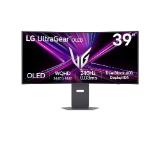 LG 39GX900A-B, 39", OLED UltraGear 21:9 Curved, 0.03 ms, WQHD (3440x1440), 240Hz, HDR 10, 1500000:1, 250 cd/m2, DCI-P3 98.5%, VRR, Free-sync, G-Sync, USB-C, PD 65W, HDMI, DP, PBP, Speakers 7Wx2, LG Switch, Height, Swivel, Tilt, Black