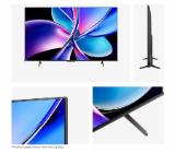 Hisense 75" E7Q Pro, 4K Ultra HD 3840x2160, QLED, Quantum Dot, 144Hz, HDR 10+ adaptive, HLG, Dolby Vision, Hi-Concerto,Dolby Vision Atmos, Smart TV, WiFi 5GHz, WiFi Direct,Light Sensor, BT, Anyview Cast, 4xHDMI, 2xUSB, LAN, CI+, DVB-T2/C/S2, Black