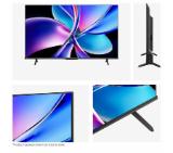 Hisense 50" E7Q Pro, 4K Ultra HD 3840x2160, QLED, Quantum Dot, 144Hz, HDR 10+ adaptive, HLG, Dolby Vision, DTS Virtual X, Smart TV, WiFi 5GHz, WiFi Direct, BT, Anyview Cast, 3xHDMI, 2xUSB, LAN, CI+, DVB-T2/C/S2, Black