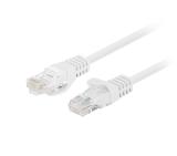 Lanberg patch cord CAT.5E UTP 1.5m Fluke Passed, white