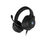 Genesis Headset Neon 213 With Microphone RGB Illumination Black