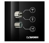 Thomson 32"HD Easy TV; 1366 x 768 (HD), DLED, 60 Hz, DVB-T/T2/C/S/S2,HDMI 3 (1.4), USB 2 (2.0), S/PDIF 1x coaxial, AV IN, Hotel mode, Side Feet, Black