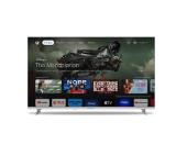 Thomson 43" UHD Google TV; 3840 x 2160 (4K UHD), 5000:1, DLED, 60 Hz, Dolby Audio, Google Cast, DVB-T/T2/C/S/S2, HDR10,  Wi-Fi, Bluetooth, LAN, HDMI 2 (2.0) + 2 (2.1), USB 2 (2.0) + 1 (3.0), AV IN, Hotel mode, Side Feet, White