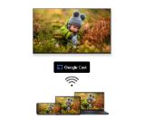 Thomson 43" UHD Google TV; 3840 x 2160 (4K UHD), 5000:1, DLED, 60 Hz, Dolby Audio, Google Cast, DVB-T/T2/C/S/S2, HDR10,  Wi-Fi, Bluetooth, LAN, HDMI 2 (2.0) + 2 (2.1), USB 2 (2.0) + 1 (3.0), AV IN, Hotel mode, Side Feet, White