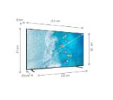 Thomson 65" UHD Google TV; 3840 x 2160 (4K UHD), DLED, 60 Hz, Dolby Audio, Google Cast, DVB-T/T2/C/S/S2, HDR10,  Wi-Fi, Bluetooth, LAN, HDMI 3 (2.1), USB 2 (2.0), AV IN, Hotel mode, Side Feet, Black