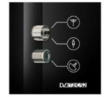 Thomson 50" QLED Google TV; 3840 x 2160 (4K UHD), 4000:1, QLED, 60 Hz, DVB-T/T2/C/S/S2, HDR10, Wi-Fi, Bluetooth, LAN, HDMI 2 (2.0) + 2 (2.1), USB 2 (2.0) + 1 (3.0), Hotel mode, Central Swivel Stand, Dark gray