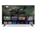 Thomson 50" QLED Google TV; 3840 x 2160 (4K UHD), QLED, 60 Hz, DVB-T/T2/C/S/S2, HDR10, Wi-Fi, Bluetooth, LAN, HDMI 2 (2.0) + 2 (2.1), USB 2 (2.0) + 1 (3.0), Side Feet, Dark gray