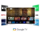 Thomson 50" QLED Google TV; 3840 x 2160 (4K UHD), QLED, 60 Hz, DVB-T/T2/C/S/S2, HDR10, Wi-Fi, Bluetooth, LAN, HDMI 2 (2.0) + 2 (2.1), USB 2 (2.0) + 1 (3.0), Side Feet, Dark gray
