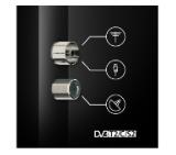 Thomson 55" QLED Google TV; 3840 x 2160 (4K UHD), 4000:1, QLED, 60 Hz, DVB-T/T2/C/S/S2, HDR10, Wi-Fi, Bluetooth, LAN, HDMI 2 (2.0) + 2 (2.1), USB 2 (2.0) + 1 (3.0),Central Swivel Stand, Dark gray