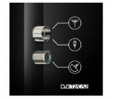 Thomson 55" QLED Google TV; 3840 x 2160 (4K UHD), QLED, 60 Hz, DVB-T/T2/C/S/S2, HDR10, Wi-Fi, Bluetooth, LAN, HDMI 2 (2.0) + 2 (2.1), USB 2 (2.0) + 1 (3.0), Side Feet, Dark gray