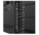 Thomson 43" UHD Google TV; 3840 x 2160 (4K UHD), 5000:1, DLED, 60 Hz, Dolby Audio, Google Cast, DVB-T/T2/C/S/S2, HDR10,  Wi-Fi, Bluetooth, LAN, HDMI 2 (2.0) + 2 (2.1), USB 2 (2.0) + 1 (3.0), AV IN, Side Feet, Black