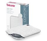 Beurer HK 43 Super Cosy heat pad with super soft surface;3 Illuminated temperature settings;Fast heating;Automatic switch off after 90 min;Cotton cover washable on 30°; BSS; 44(L)x33(W)
