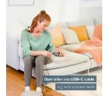 Beurer FM 28 Compact foot massager 2 in 1: Vibration massager and foot warmer; 3 programs; Operation via USB-C cable; up to size 43; auto switch-off after 20 min