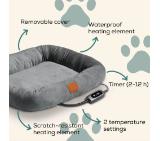 Beurer PP 250 Kira Heated bed;Proven safety;Integrated bite protection on the power cable&protected heating element; Machine-washable cover and waterproof heating element