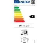 Hisense 32" S5Q, Full HD 1920x1080, QLED, 220 nits, HDR, HLG, DTS HD, Light Sensor, Dolby Audio, Smart TV, WiFi, WiFi Direct, 2xHDMI, 2xUSB, LAN, CI+, DVB-T2/C/S2, White