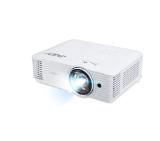 Acer Projector S1287, DLP, Short Throw 0.6, XGA (1024x768), Max WUXGA (1920x1200), 4000 ANSI Lumens, 20,000:1 Dynamic Black, HDMI 3D Ready, 2x HDMI (1.4b), DC Out (5V/1A, USB-A), RS232, Speaker 16W, Bluelight Shield, 3.1 kg, 3Y, White