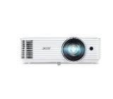 Acer Projector S1287, DLP, Short Throw 0.6, XGA (1024x768), Max WUXGA (1920x1200), 4000 ANSI Lumens, 20,000:1 Dynamic Black, HDMI 3D Ready, 2x HDMI (1.4b), DC Out (5V/1A, USB-A), RS232, Speaker 16W, Bluelight Shield, 3.1 kg, 3Y, White