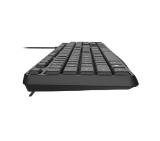 Natec Keyboard Nautilus SLIM US Layout Black