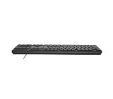 Natec Keyboard Nautilus SLIM US Layout Black
