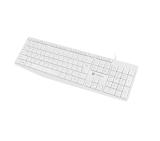 Natec Keyboard Nautilus US Layout White