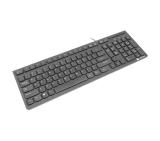 Natec Keyboard Discus 2 SLIM US Layout Black