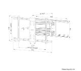 Neomounts Level-850 Wall Mount (full motion, 3 pivots, VESA 800x400)