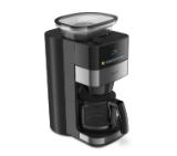 Krups KM832810 Grind & Brew, metalic grinder, 3 grinding settings, digital display, timer, 1.25L