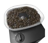 Krups KM832810 Grind & Brew, metalic grinder, 3 grinding settings, digital display, timer, 1.25L