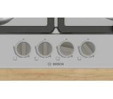 Bosch PGH6B5K90, SER4, Gas hob, 4 zones, Cast iron pan support, inox, 60cm