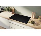 Bosch PVW81CHB1E, SER8, Induction electric cooktop, 5 zones (1 CombiZone + 3, 24cm ring), DirectSelect, PanBoost, frameless, 7,4 kW, 80cm, HC, Matt Black