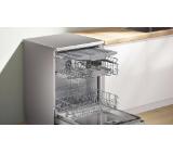 Bosch SMS4HVI21E, SER4, Free-standing dishwasher, C, Polinox, 9,0l, 14ps, 6p/5o, 46dB(C), Silence 45dB, 3rd drawer, Rackmatic, inox, HC