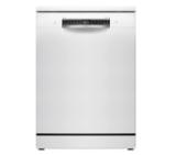 Bosch SMS4HVW14E, SER4, Free-standing dishwasher, C, Polinox, 9,0l, 14ps, 6p/5o, 46dB(C), Silence 45dB, 3rd drawer, Rackmatic, varioFlex baskets, white, HC