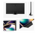 Hisense 85" U8Q, 4K Ultra HD 3840x2160, Mini Led Pro, FALD, Quantum Dot, 165Hz, IPS, HDR 10+, HLG, Dolby Vision IQ, Dolby Atmos, Smart TV,Light Sensor,WiFi 5GHz, WiFi Direct, BT, Anyview Cast, 3xHDMI, 2xUSB, LAN, CI+, DVB-T2/C/S2, Black