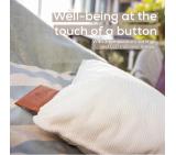 Beurer HK 77 Heaty cashmere-creme; lithium-ion battery; Soft velvet cushion cover machine-washable at 30°C; 3 temperature settings; Fast heating; BSS; 45(L)x45(W) cm