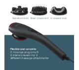 Beurer MG 24 Massager with heat function; Soothing and relaxing vibration massage;3 massage attachments;2 intensity levels;2 pre-set programs