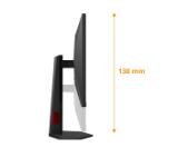 AOC Q27G4ZR, 27" Fast IPS WLED, 2560x1440@240Hz (OC 260Hz), 1ms GtG, 0.3ms MPRT, 400cd m/2, 1000:1, 80M:1 DCR, Adaptive Sync, FlickerFree, 2Wx2, Tilt, Height Adjust, Pivot, Swivel, 2xHDMI, DP