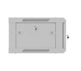 Lanberg rack cabinet 19" wall-mount 4U / 600x450 for self-assembly (flat pack), grey